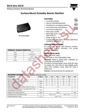 SS14-E3/5AT datasheet  